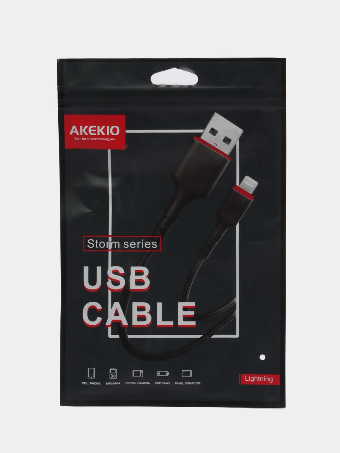 USB кабель Lightning AKEKIO UC-04, 1 м