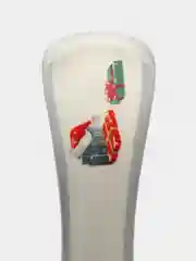 Белый подставка под ложку новогодняя