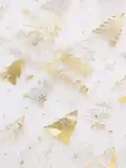 Золотой подарочные новогодние мешки