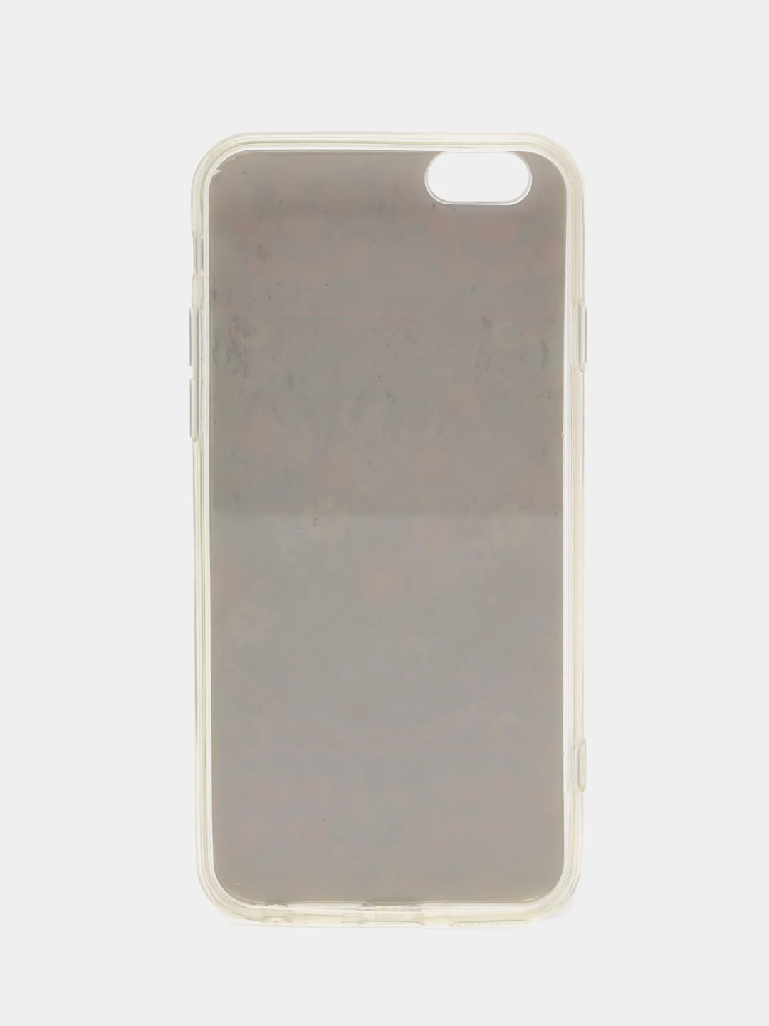 Красный силиконовый чехол iPhone 6 / 6S с рисунком