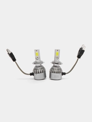 Светодиодная LED лампа C6-Н1, H3, H4, H7, H11, HB3, HB4 6500K, DC9-32V, 2 штуки
