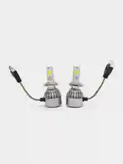 Светодиодная LED лампа C6-Н1, H3, H4, H7, H11, HB3, HB4 6500K, DC9-32V, 2 штуки