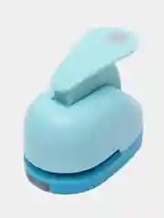 Голубой дырокол фигурный