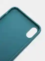 Голубой чехол для Apple iPhone XS Max силиконовый, 14 цветов