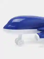 Синий самолет игрушечный