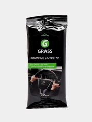 Влажные салфетки с антибактериальным эффектом Grass 30шт