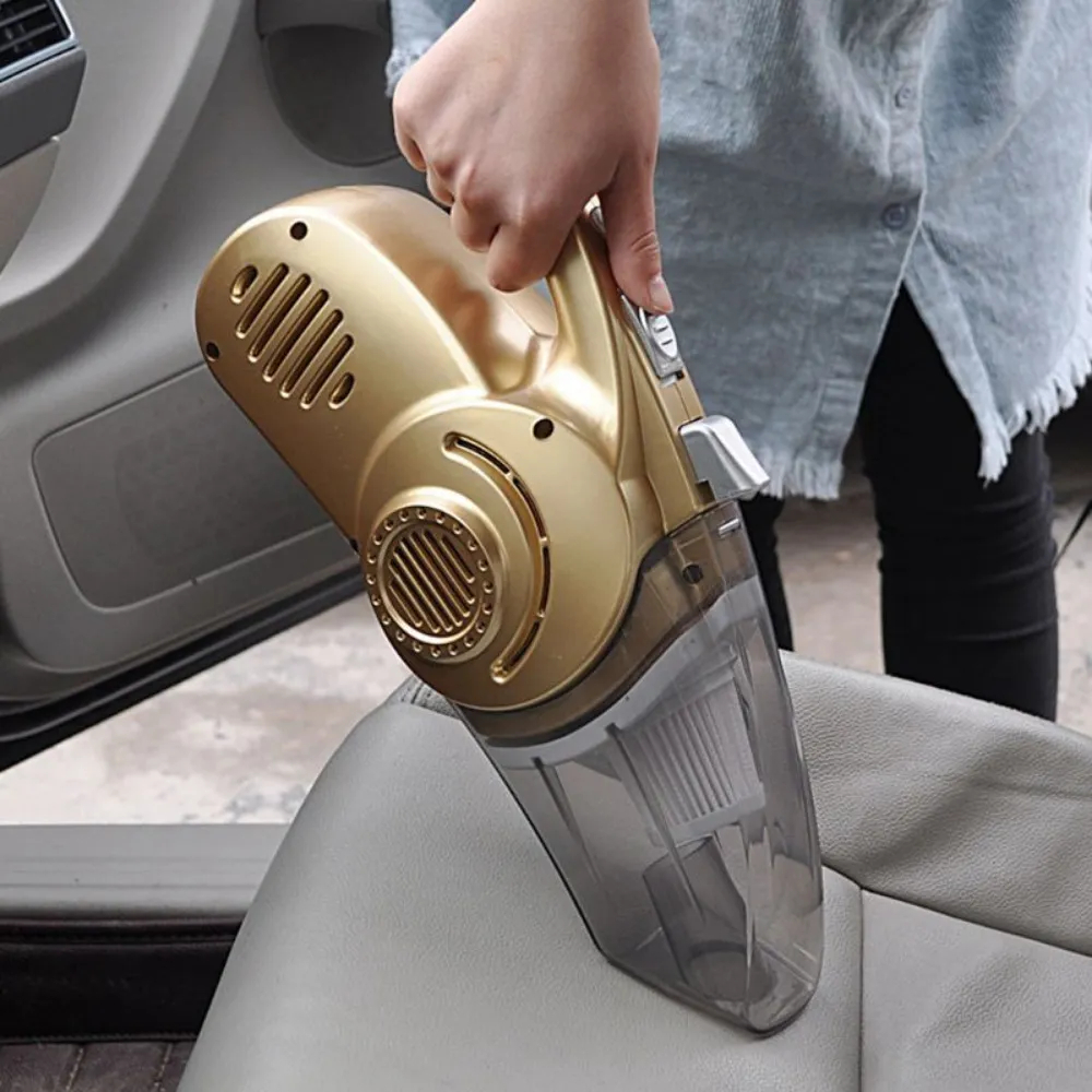 Автомобильный пылесос - компрессор Car Vacuum Cleaner, для уборки и  подкачки колес, 4 в 1 купить по цене 1943 ₽ в интернет-магазине Магнит  Маркет