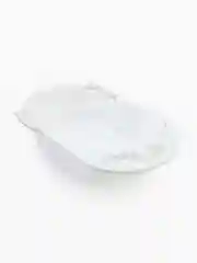 Белый детская ванна с анатомической горкой "BATH COMFORT", Happy Baby