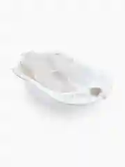 Бежевый детская ванна с анатомической горкой "BATH COMFORT", Happy Baby