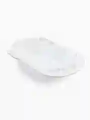 Бежевый детская ванна с анатомической горкой "BATH COMFORT", Happy Baby