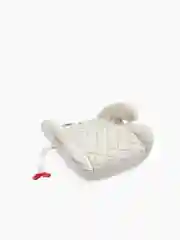 Белый бустер "RIDER", Happy Baby