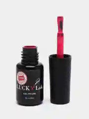 Вишнёвый гель лак для маникюра и педикюра Luckylak Kapsula 07, 8g яркая фуксия