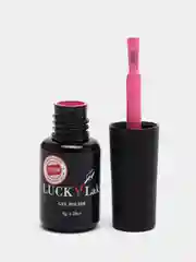 Розовый гель лак, гель лак для ногтей Luckylak Kapsula 04, 8g розовый нюд френч нежный розовый