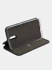 Зеленый чехол книжка на Nokia 2.3, 3.2, 4.2, из эко кожи, с карманом для карт