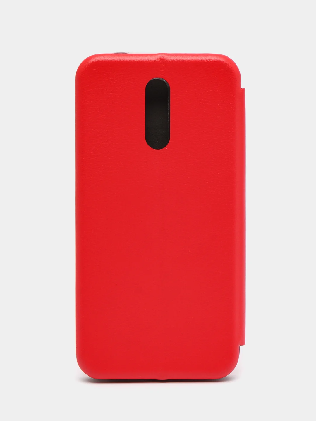 Красный чехол книжка на Nokia 2.3, 3.2, 4.2, из эко кожи, с карманом для карт