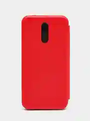 Красный чехол книжка на Nokia 2.3, 3.2, 4.2, из эко кожи, с карманом для карт
