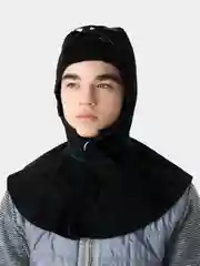 Подшлемник спилковый, с пелериной