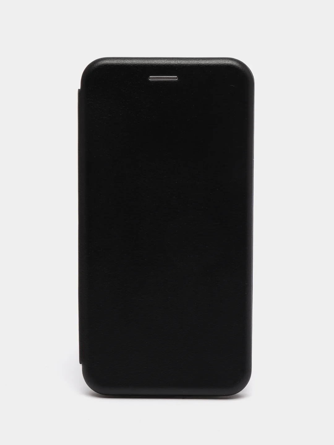 Черный чехол книжка на Samsung Galaxy M20, из эко кожи, с карманом