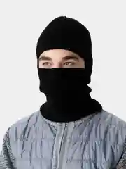 Черный балаклава универсальная шапка снуд мужская и женская