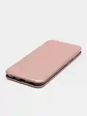 Розовый чехол книжка на Samsung Galaxy M20, из эко кожи, с карманом