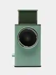 Зеленый овощерезка ручная со сменными насадками, многофункциональная
