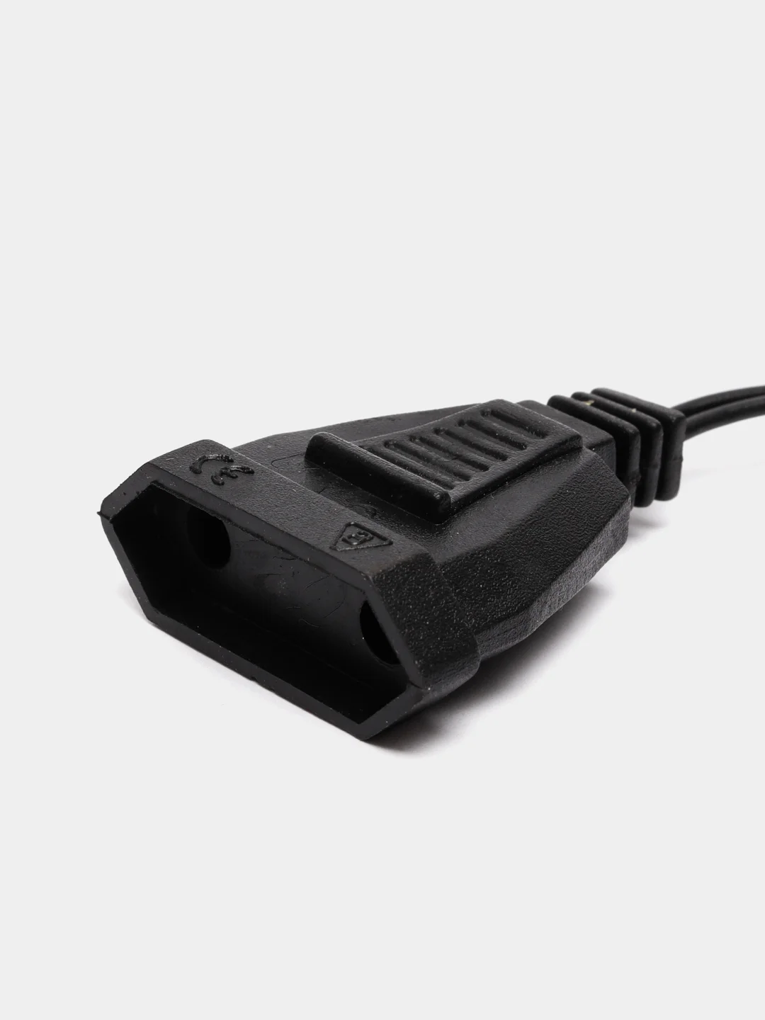 Белый уличная гирлянда-нить, LED, на черном проводе, 15 м