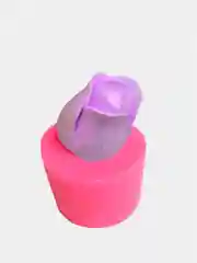 Розовый молд силиконовый "3D-Роза"