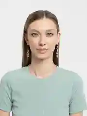 Серьги длинные со змеями