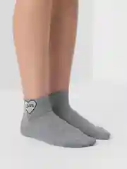 Хром носки женские LOVE, со стразами