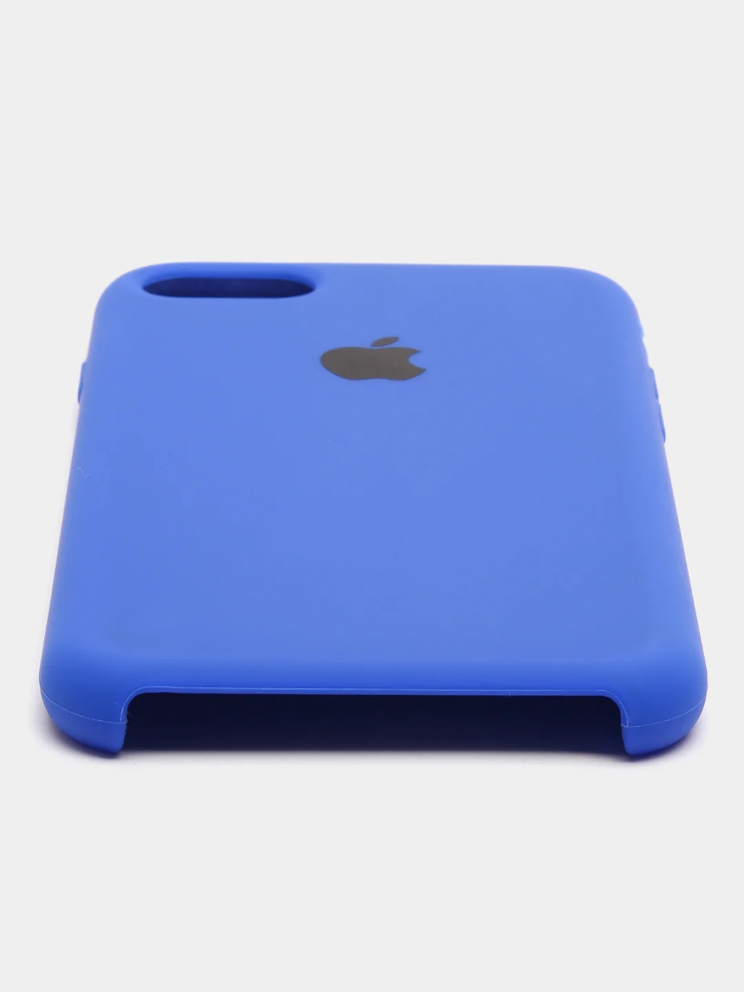 Индиго чехол Silicone Case для iPhone 7, 8, SE 2020, с открытым низом