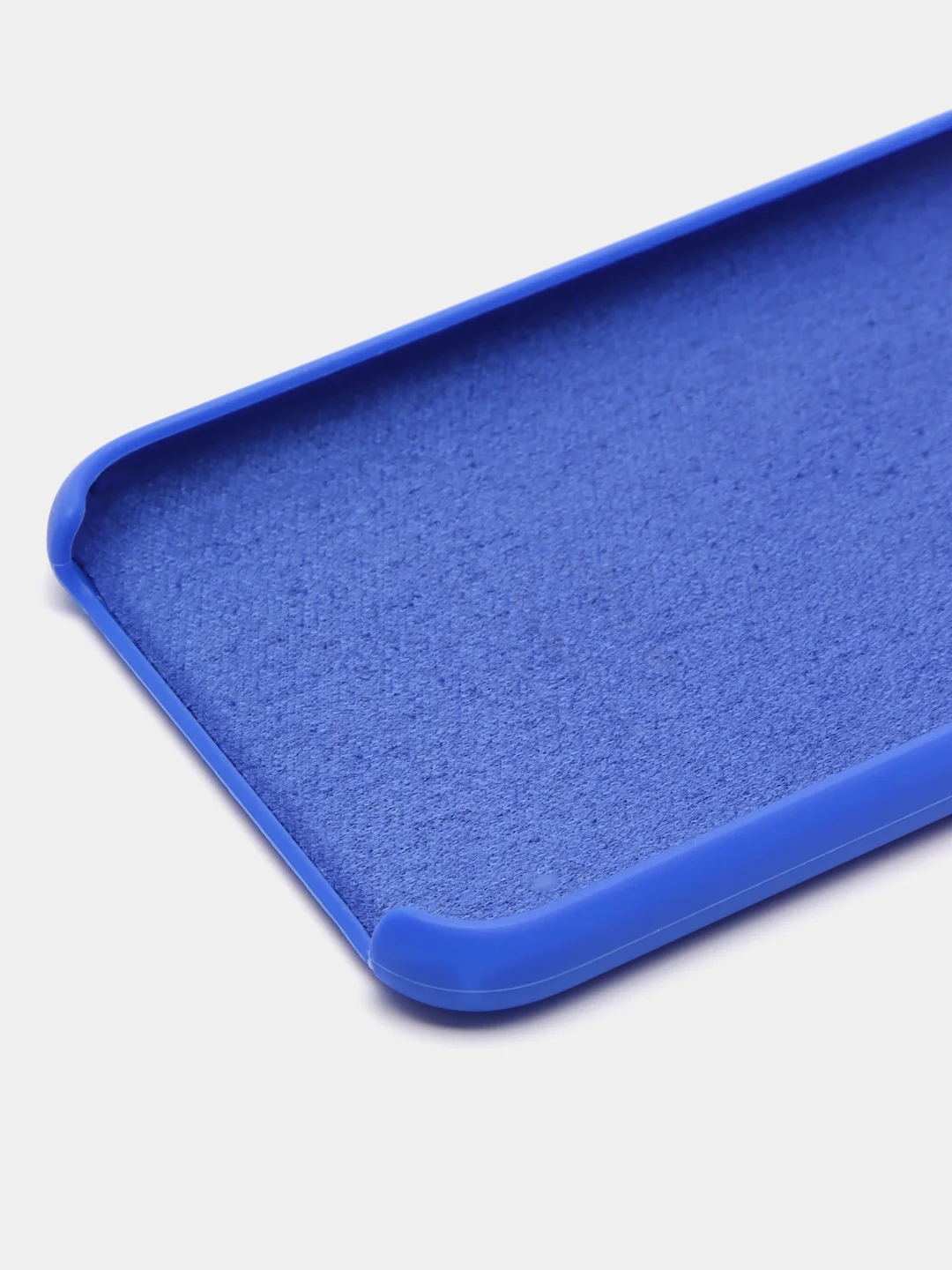 Индиго чехол Silicone Case для iPhone 7, 8, SE 2020, с открытым низом