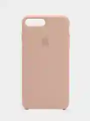 Бежевый меланж чехол Silicone Case для iPhone 7 Plus / iPhone 8 Plus