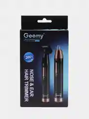 Золотой универсальный триммер Geemy GM-3107 для носа, ушей, бороды и усов, 3 в 1