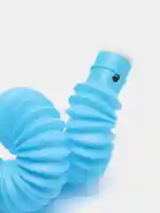 Голубой трубка-антистресс светящаяся Pop Tubes