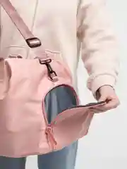 Розовый сумка спортивная дорожная