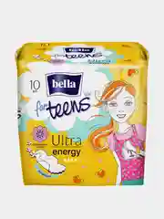 Прокладки супертонкие Bella for teens Ultra energy, 10 штук