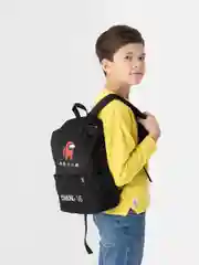 Черный школьный портфель с Amoung US для мальчиков