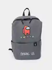 Тёмно-серый школьный портфель с Amoung US для мальчиков