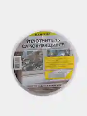 Уплотнитель для окон и дверей из пенополиэтилена самоклеющийся "Экон" 5х8мм,6м