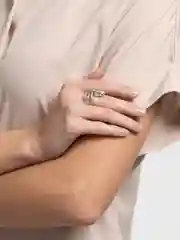 Кольцо регулируемое Змея