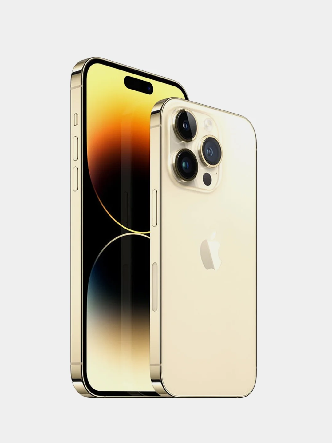 Золотой смартфон Apple iPhone 14 Pro Max 128Gb