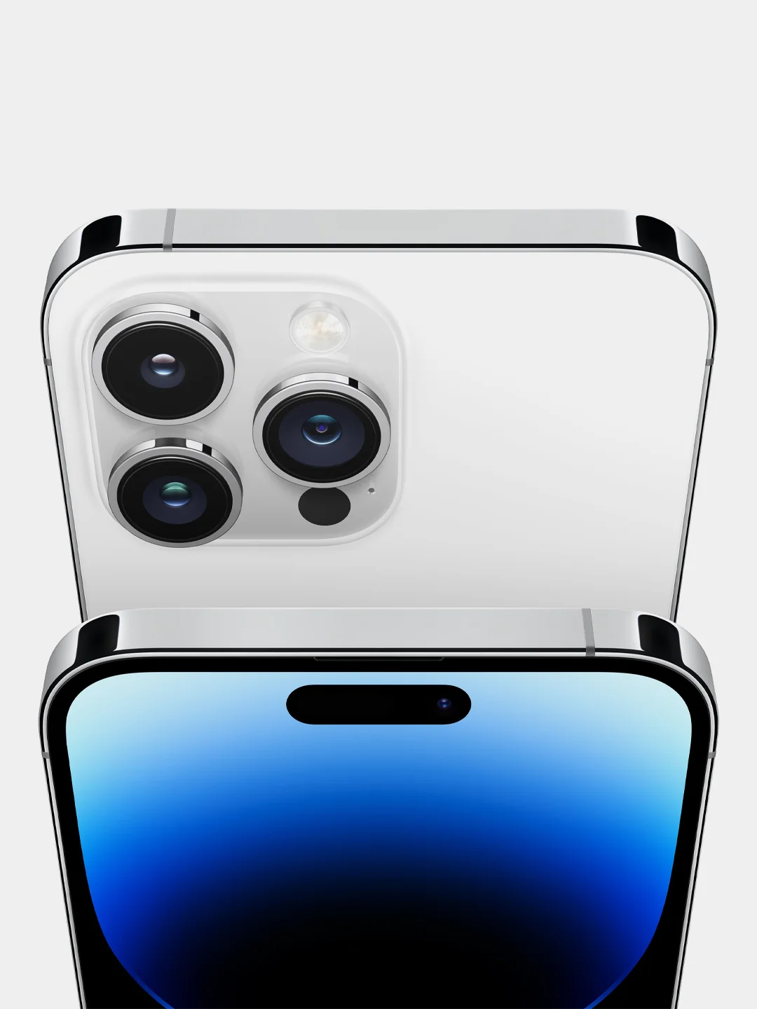Серебряный смартфон Apple iPhone 14 Pro Max 128Gb