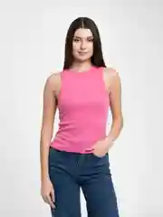 Лесной зеленый женский топ в рубчик