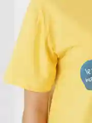Желтый футболка женская