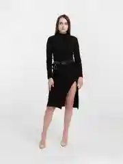 Черный платье женское