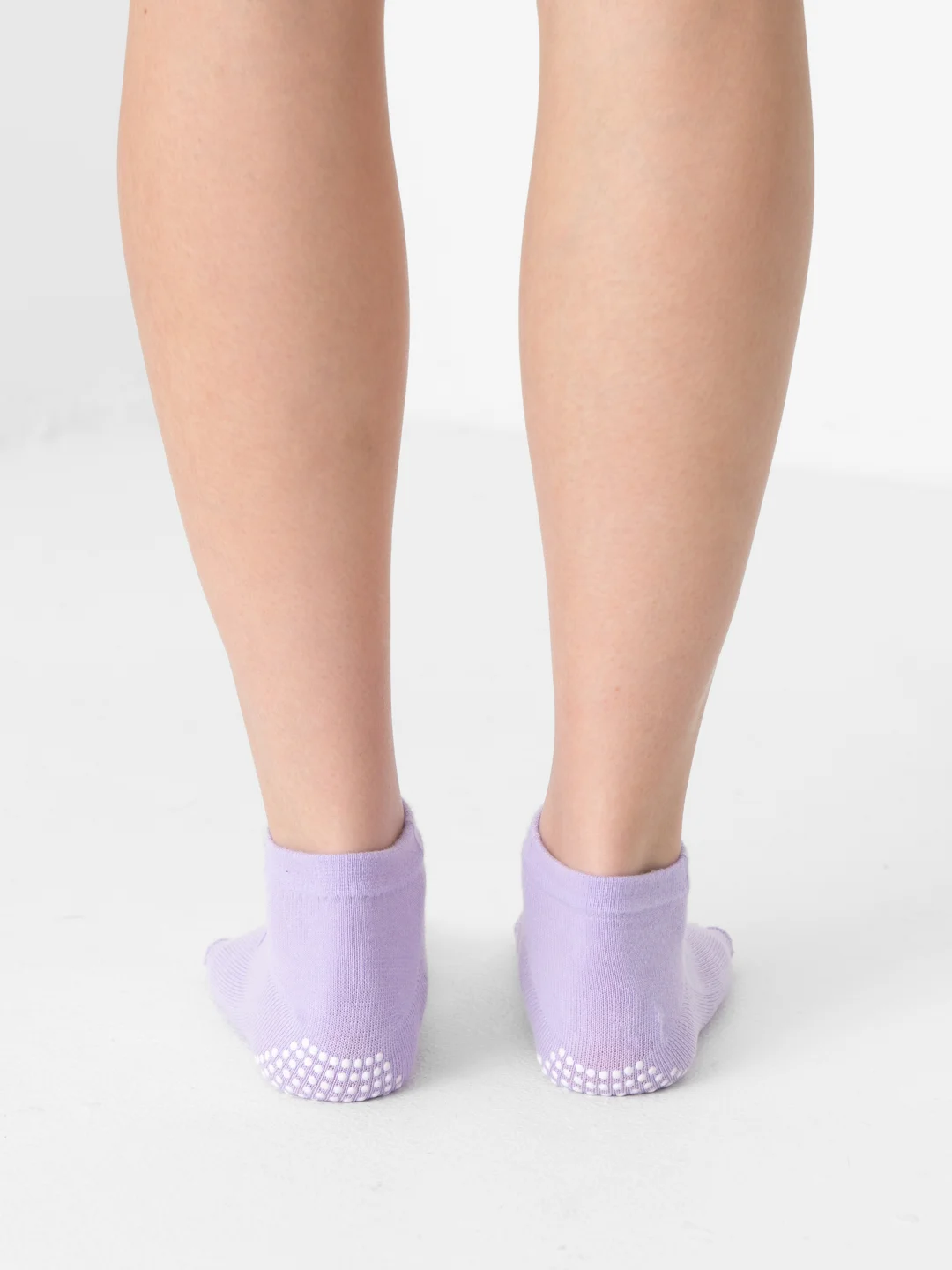 Лавандовый носки для йоги антискользящие, пилатеса Non slip