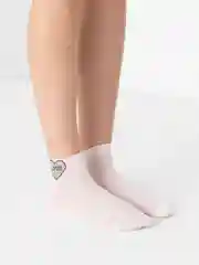 Конфетный носки женские LOVE, со стразами