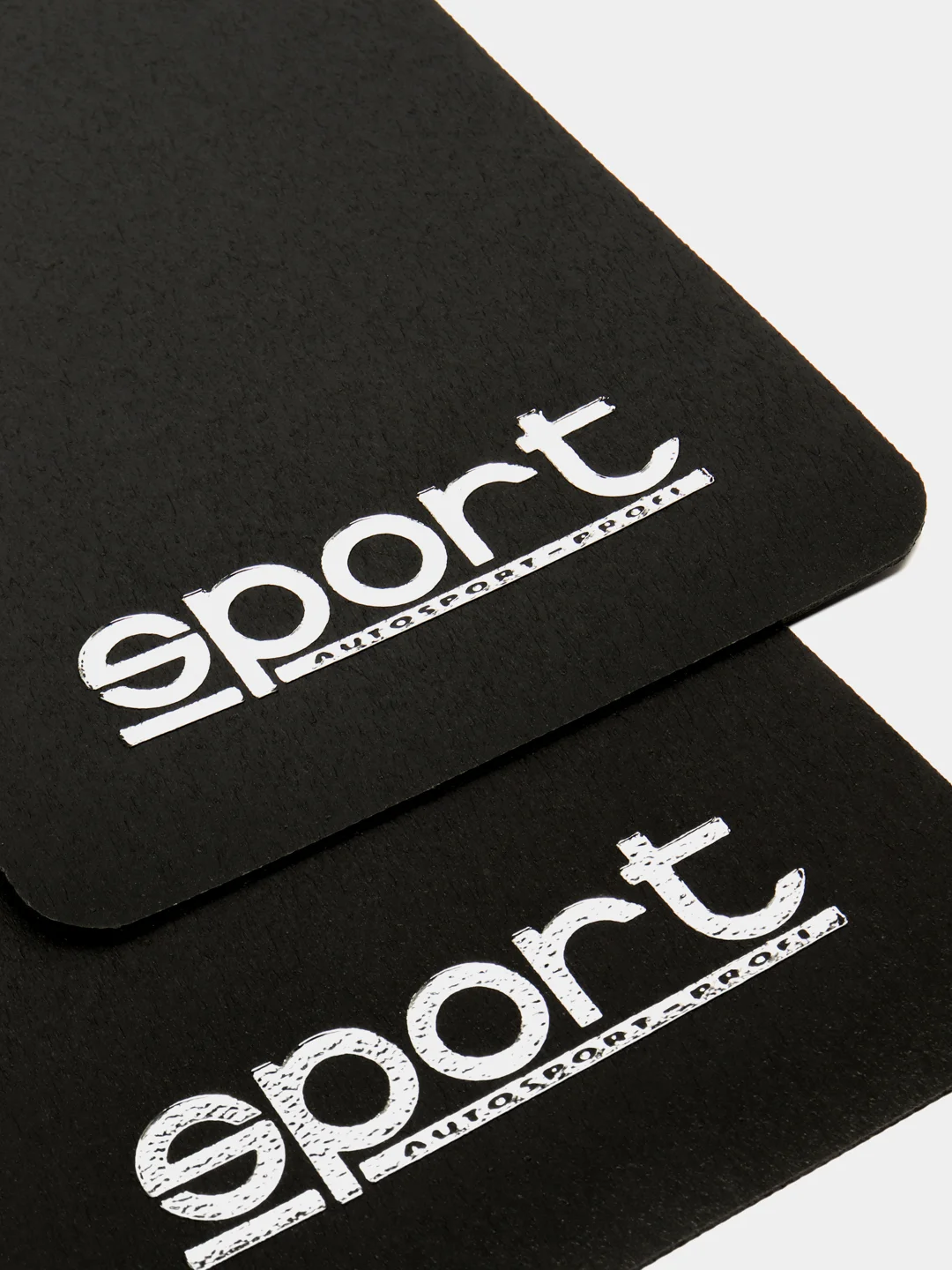 Брызговики универсальные SPORT для легковых автомобилей, цвет черный, комплект 4 штуки