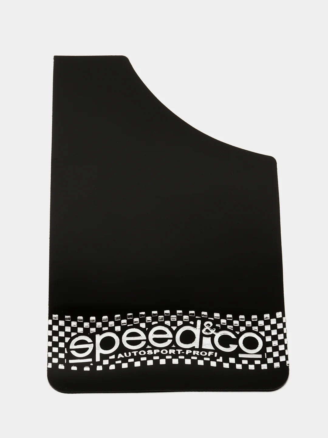 Брызговики универсальные SPEEDGO, для легковых, чёрный, комплект 4 штуки