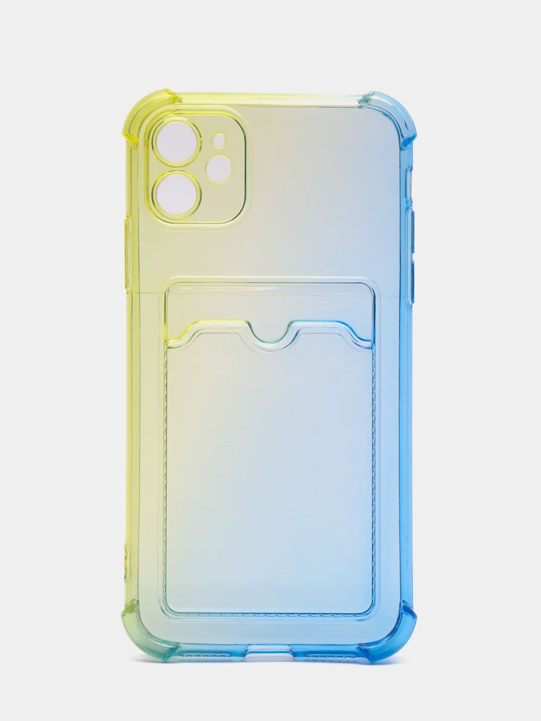 Золотистый хаки чехол для iPhone XR, 11, 12, 13, 14, Pro, Pro Max, 7 / 8, 7 Plus, с карманом для карт